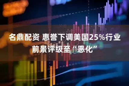 名鼎配资 惠誉下调美国25%行业前景评级至“恶化”
